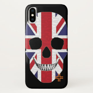 HANDSKULL Gran Bretaña funda iPhone X B2