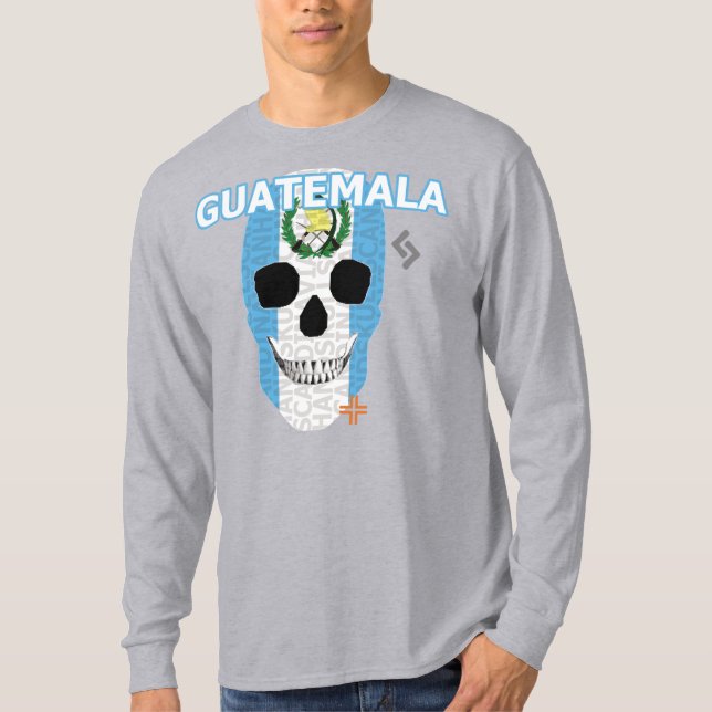 HANDSKULL Guatemala Camiseta de manga larga B2 (Anverso)