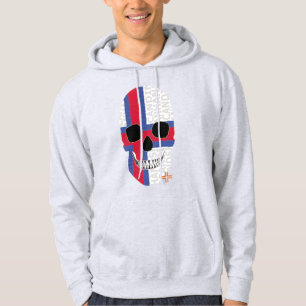 HANDSKULL Islas Feroe Camisas sudaderas encapuc