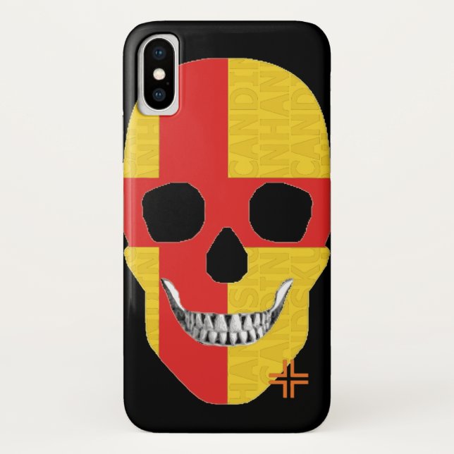 HANDSKULL Kalmar funda iPhone X B2 (Reverso)