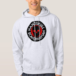 HANDSKULL LIV Camisas sudaderas encapuchadas negro