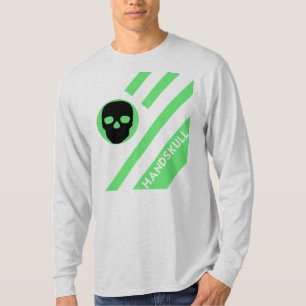 HANDSKULL LIV Harlequin Bars Camiseta Larga Manga 