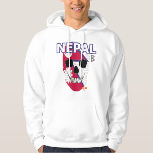 HANDSKULL Nepal Camisas sudaderas encapuchadas B2