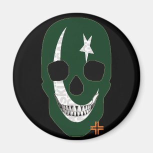 HANDSKULL Pakistán imán redondo B2