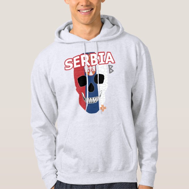HANDSKULL Serbia Camisas sudaderas B2 (Anverso)