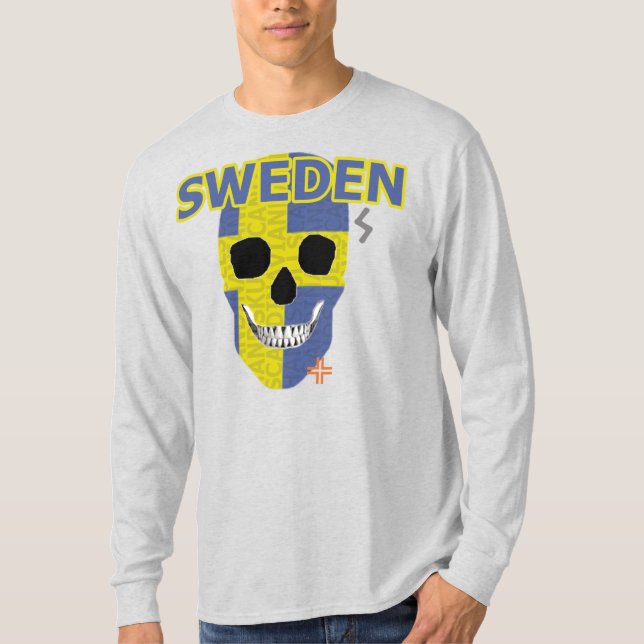HANDSKULL Suecia Camiseta de manga larga B2 (Anverso)