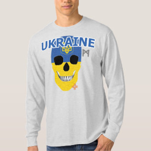 HANDSKULL Ucrania Camiseta de manga larga B2
