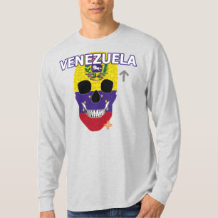 HANDSKULL Venezuela Camiseta de largo plazo B2
