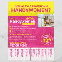 Handyman Business Flyer - Home Business