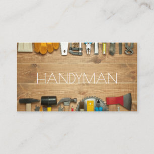 Handyman, tarjeta de visita de mantenimiento