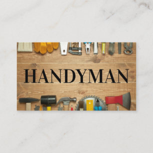 Handyman, tarjeta de visita de mantenimiento