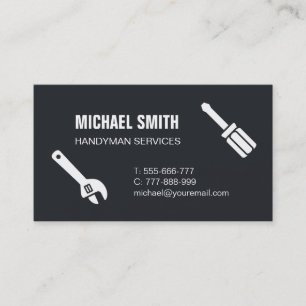 Handyman Tools Handyman Services - Tarjeta de pres
