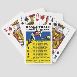 HANFORD, CALIFORNIA CARTAS DE JUEGO.