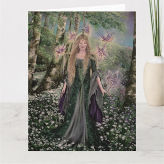 Hannah Titania, tarjeta de felicitación de la vísp