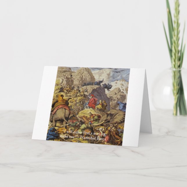 Hannibal Barca & Army & Cards: Regalos y tarjetas  (Anverso)