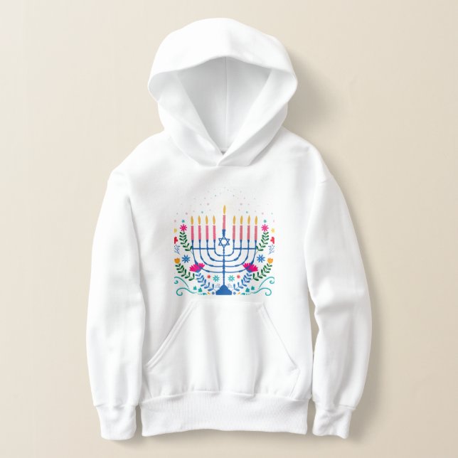 Hannukah Menorah T-Shirt (Distribución )