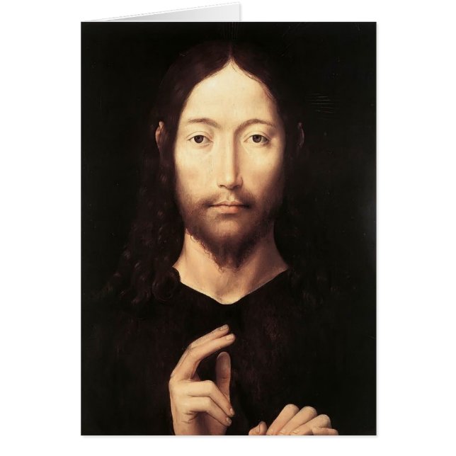 Hans Memling- Cristo que da su bendición (Frente)