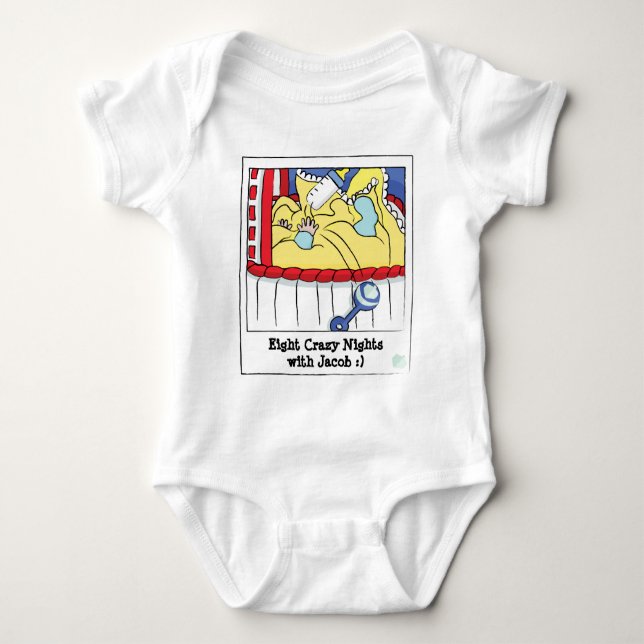 Hanukkah Baby Jersey Body Suite (Anverso)
