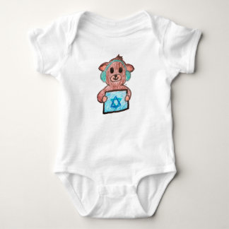 Hanukkah babys jersey bodysuit