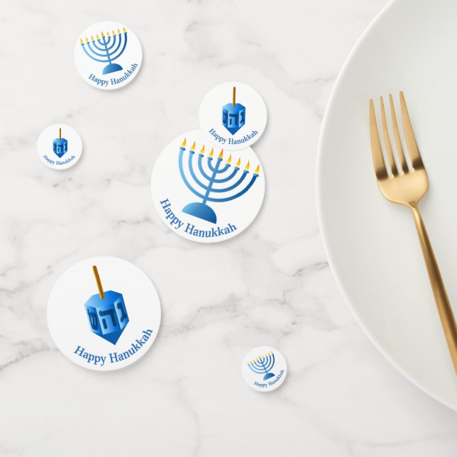 Hanukkah Chanukah Design Table Confetti (Grupo)