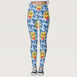 hanukkah chanukkah emoji leggings