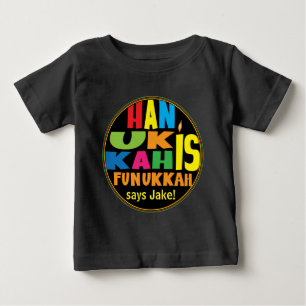"Hanukkah es Funukkah" Bebé Bellas camisetas de J