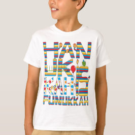 "Hanukkah es Funukkah", dice la camiseta sin tacos