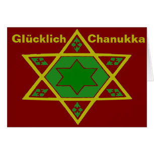 Hanukkah feliz, estrella de David