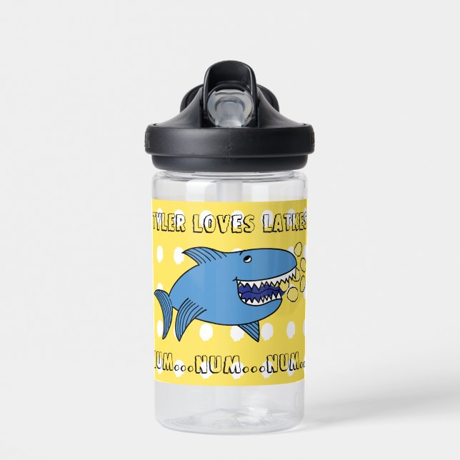 Hanukkah Latkes son botellas de agua Num