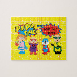 Hanukkah Puzzle Super Hanukkah Heroes