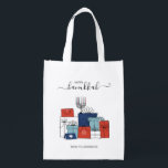 Hanukkah Regalos y Menorah Holiday Bolsa de Toque<br><div class="desc">Personalice el texto personalizado anterior. En nuestra colección "Hanukkah Gifts and a Menorah" se pueden encontrar elementos de coordinación adicionales.</div>