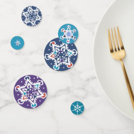 Hanukkah Starflake Confetti