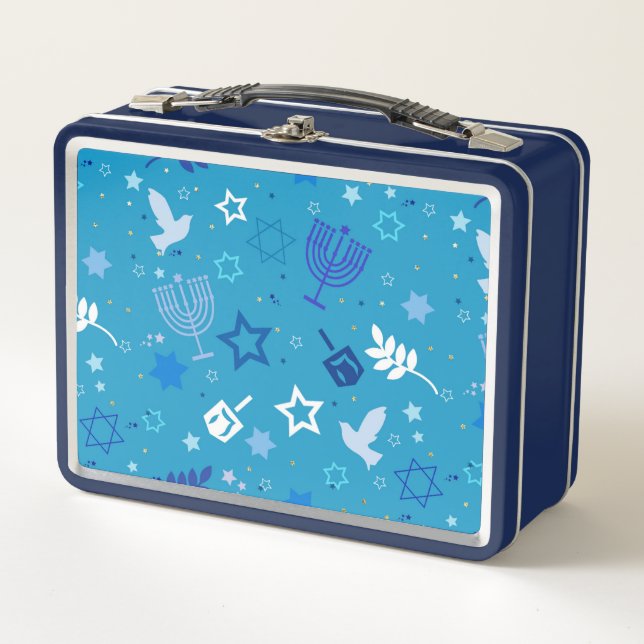 Hanukkah Stars Lunchbox (Anverso)