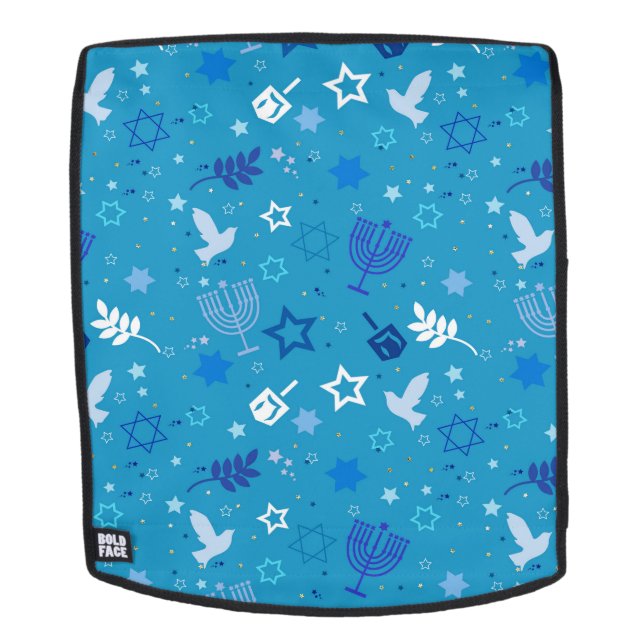 Hanukkah Stars mochila #2 cara (Cara extraíble)