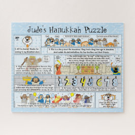 Hanukkah Story Puzzle Personalizado/16 x 20