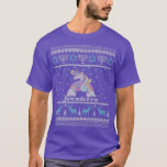 Hanukkah Sweater Menorah<br><div class="desc">El suéter Menorah Menorah Jewnicorn Unicorn Chanukkkah .</div>