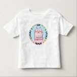 Hanukkah Toddler Jersey T-Shirt Spin Repeat<br><div class="desc">Hanukkah Toddler Fine Jersey T-Shirt/Light, Eat Spin, Repita. Personalice eligiendo su estilo de fuente, color, tamaño y redacción favoritos. Este dulce gato está listo y esperando celebrar Hanukkah este año. ¡Gracias por detenerse y por ir de compras! Su negocio es muy apreciado. ¡Los comentarios y sugerencias siempre son bienvenidos! ¡Feliz...</div>