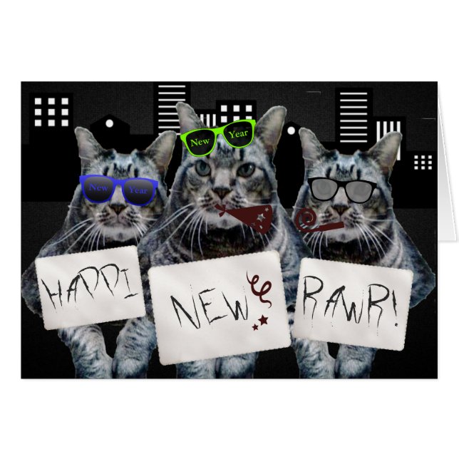 Happi New Rawr Kitty Trio (Anverso (Horizontal))