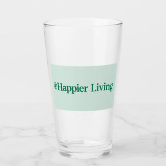 HAPPIER LIVER Vidrio para beber