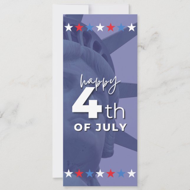 #Happy4thOfJulyFlatCard (Anverso)