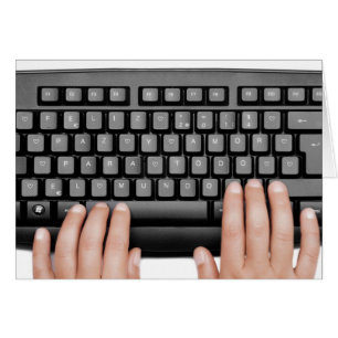 Happy 2014 keyboard messageFeliz 2014 paz y amor