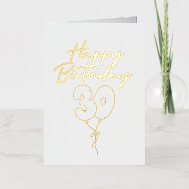 Happy 30th Birthday Celebration (Anverso)