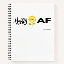 Happy AF - Cuaderno