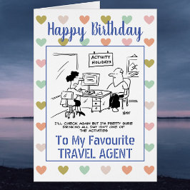 Happy Birday Travel Agent