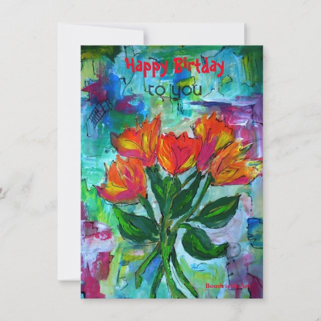 Happy birthday (Anverso)