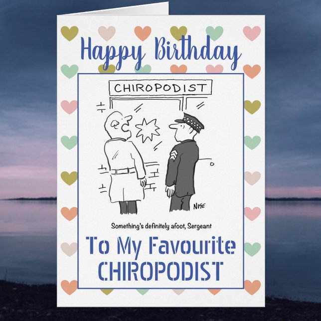 Happy Birthday Chiropodist (Subido por el creador)
