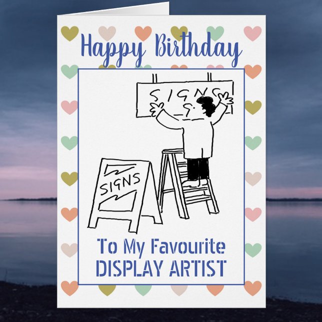 Happy Birthday Display Artist (Subido por el creador)