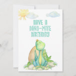Happy Birthday Greeting Card with Dino for Kids<br><div class="desc">Happy Birthday Greeting Card with Dino for Kids</div>