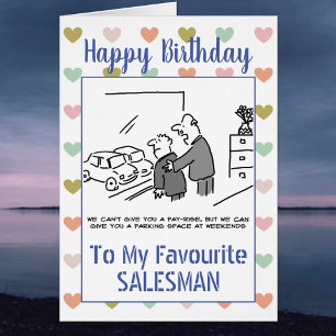 Happy Birthday Salesman