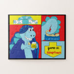 Happy Chanukah Dinosaur Jigsaw Puzzle<br><div class="desc">Feliz Dinosaurio Chanukah, hace un gran regalo de Hanukkah/Chanukah que puede salir año tras año! Personalice el rompecabezas eliminando texto (juego en Steven) y reemplazándolo por su propio mensaje. Elija el color, estilo y tamaño de su fuente favorita. El diseño y el texto se pueden redimensionar y ajustar para que...</div>